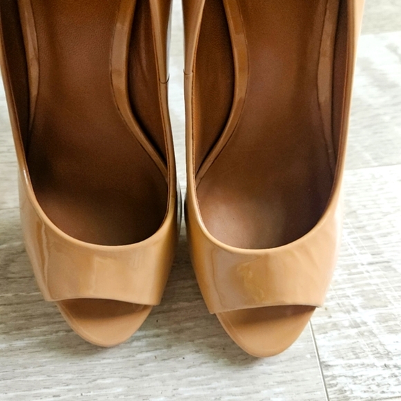 Rachel Roy Peep Toe Patent Leather Pumps - Picture 6 of 16